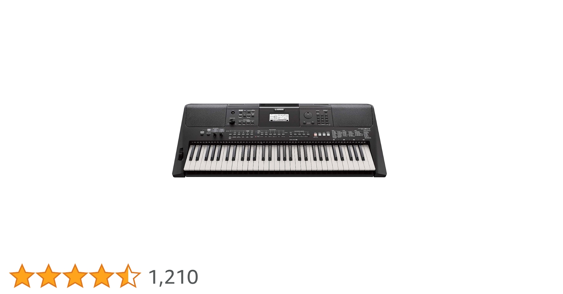 Yamaha PSR-E463 61-Key Portable Keyboard (Black) : Amazon.in
